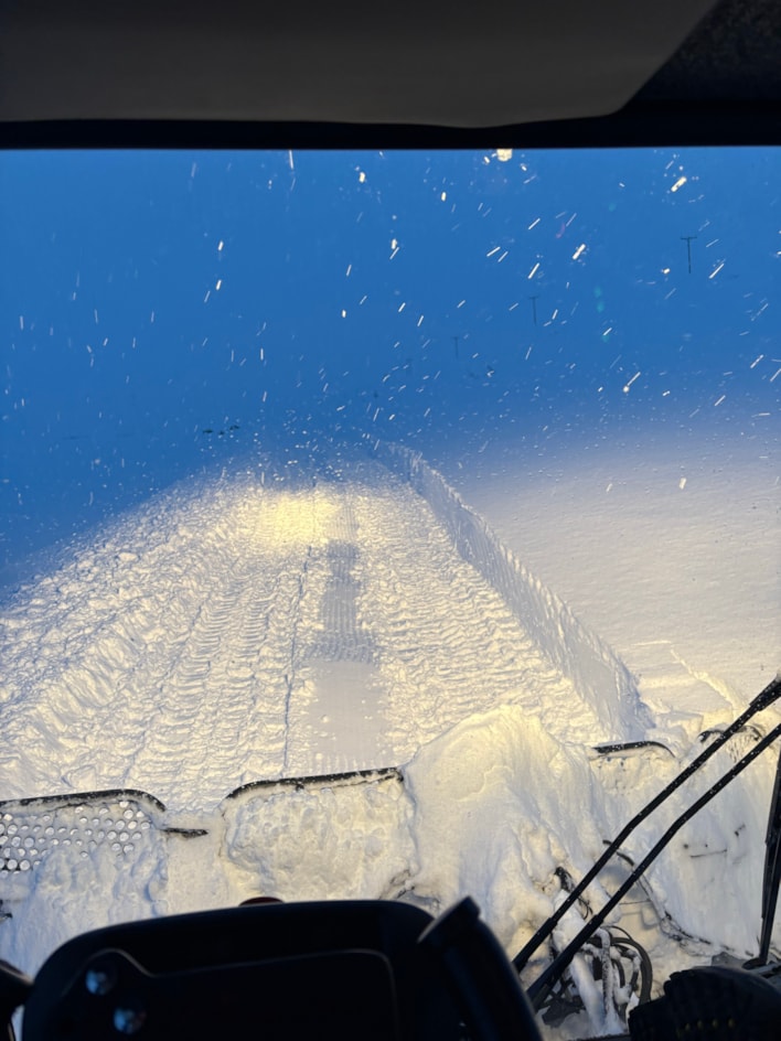Bilde av snø